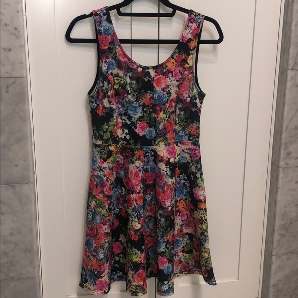 Nordstrom, Fit and Flare Floral Dress